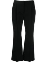 Jil Sander pantalon de tailleur à coupe courte - Noir