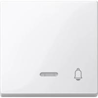 Merten 435819 Wipschakelaar bel Afdekking System M, 1-M, M-Smart, M-Plan, M-Creativ Polar-wit (glanzend) 1 stuk(s)