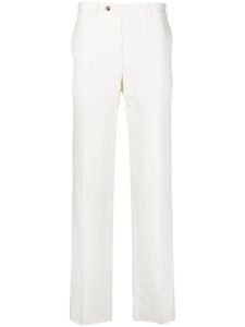 Canali pantalon de costume en lin mélangé - Blanc