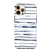 Ink Stripes: iPhone 12 Pro Max Tough Case