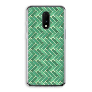 Moroccan tiles 2: OnePlus 7 Transparant Hoesje