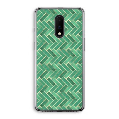 Moroccan tiles 2: OnePlus 7 Transparant Hoesje