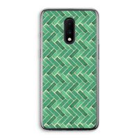 Moroccan tiles 2: OnePlus 7 Transparant Hoesje