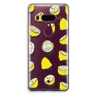 When Life Gives You Lemons...: HTC U12+ Transparant Hoesje