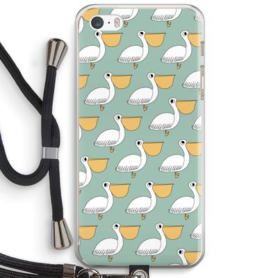 Pelican: iPhone 5 / 5S / SE Transparant Hoesje met koord
