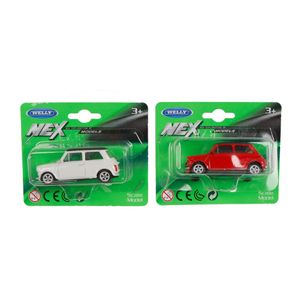 Welly Die-Cast Mini Cooper 1:60 Assorti