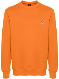 PS Paul Smith sweat en coton à patch zèbre - Orange