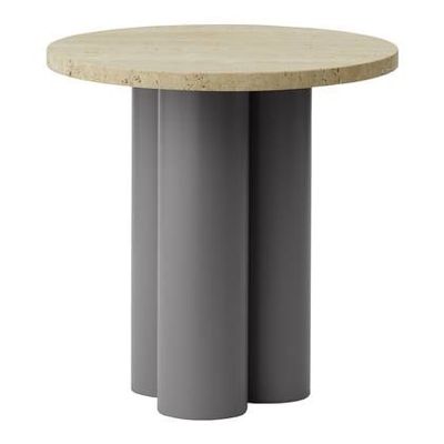 Normann Copenhagen Dit Bijzettafel - Grey Travertine Light