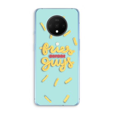 Always fries: OnePlus 7T Transparant Hoesje