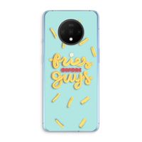 Always fries: OnePlus 7T Transparant Hoesje