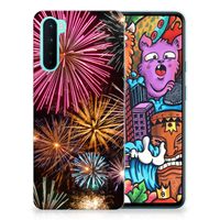 OnePlus Nord Silicone Back Cover Vuurwerk - thumbnail