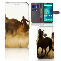 Xiaomi Mi A2 Lite | Telefoonhoesje | Met pasjeshouder | Design Cowboy