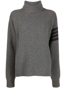 Thom Browne pull à col roulé - Gris