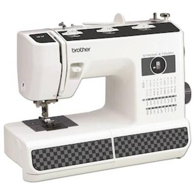 Brother Naaimachine met vrije arm HF37VP1 LED-lamp Zwart, Wit
