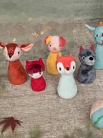 Kegelspel bos LILLIPUTIENS meerkleurig