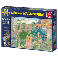 Jumbo puzzel 1000 stukjes Jan van Haasteren De kunstmarkt Jumbo puzzel 1000 stukjes Jan van Haasteren De kunstmarkt