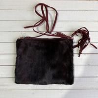 Tas Gemma springbok wijn rood 29x23cm