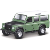 Modelauto Land Rover Defender 110 groen 1:32 Modelauto Land Rover Defender 110 groen 1:32