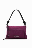 Middelgrote effen schoudertas - RED - U
