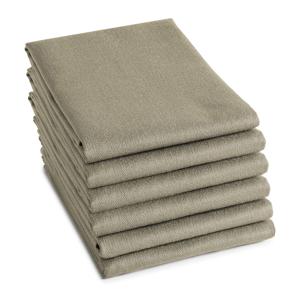 DDDDD Theedoek Logo Uni Taupe (6 stuks)