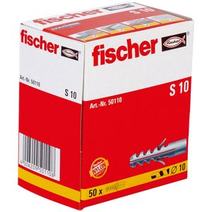 Fischer 50110 schroefanker & muurplug 50 stuk(s) 50 mm