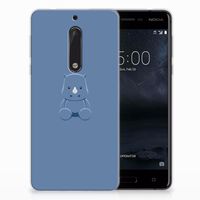 Nokia 5 Telefoonhoesje met Naam Baby Rhino - thumbnail