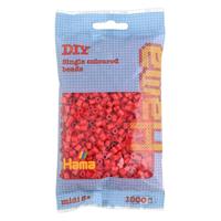 Hama strijkkralen - rood, (05) 1000st.