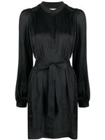 Zadig&Voltaire robe courte Ritchin à fini satiné - Noir