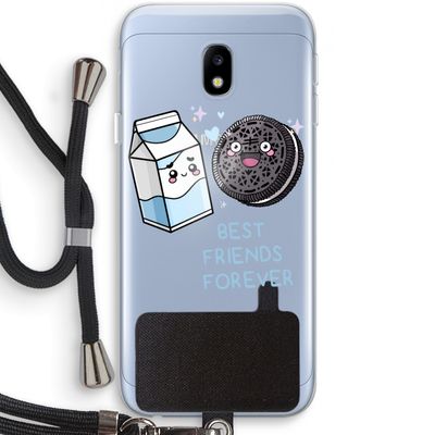 Best Friend Forever: Samsung Galaxy J3 (2017) Transparant Hoesje met koord