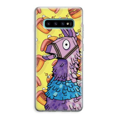Loot Burger: Samsung Galaxy S10 Plus Transparant Hoesje