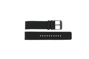 Horlogeband Michael Kors MK8317 Silicoon Zwart 22mm