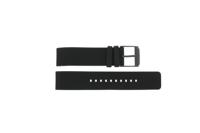 Horlogeband Michael Kors MK8317 Silicoon Zwart 22mm