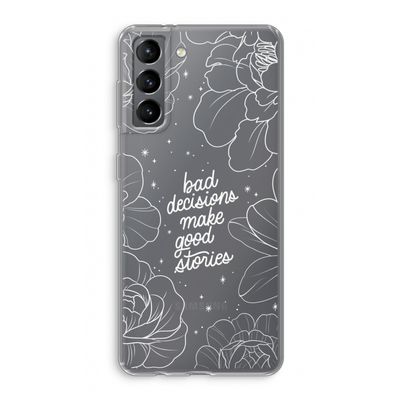 Good stories: Samsung Galaxy S21 Transparant Hoesje