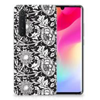 Xiaomi Mi Note 10 Lite | TPU Case | Black Flowers