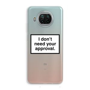 Don't need approval: Xiaomi Mi 10T Lite 5G Transparant Hoesje
