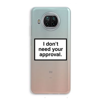 Don't need approval: Xiaomi Mi 10T Lite 5G Transparant Hoesje