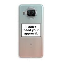 Don't need approval: Xiaomi Mi 10T Lite 5G Transparant Hoesje