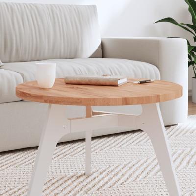Tafelblad rond Ø60x2,5 cm massief beukenhout