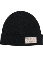 Ralph Lauren RRL bonnet Watch à patch logo - Noir