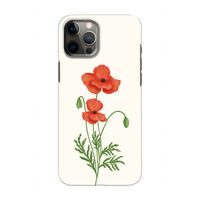 Red poppy: Volledig geprint iPhone 12 Pro Hoesje