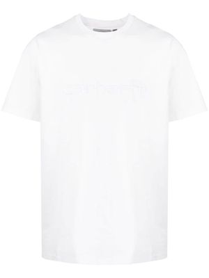 Carhartt WIP t-shirt en coton à logo brodé - Blanc