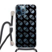 Musketon Skulls: iPhone 12 Pro Transparant Hoesje met koord