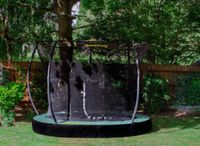 Jumpking InGround Deluxe trampoline 366 cm zwart/groen