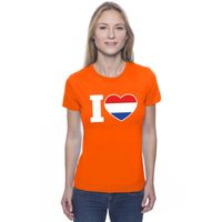 I love Holland shirt oranje dames 2XL  - - thumbnail