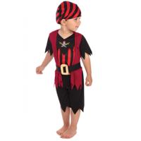 Piraten verkleedpak - kinderen 1-3 jaar - peuters - carnaval - voordelig Piraten verkleedpak - kinderen 1-3 jaar - peuters - carnaval - voordelig
