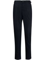 Isaia pantalon de costume en flanelle - Bleu