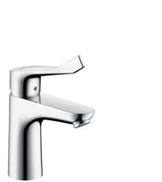 Wastafelkraan met Verlengde Greep Hansgrohe Focus Care Aangepast Sanitair Chroom (zonder waste) - thumbnail