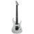 ESP E-II M-II Neck Thru Snow White elektrische gitaar met koffer