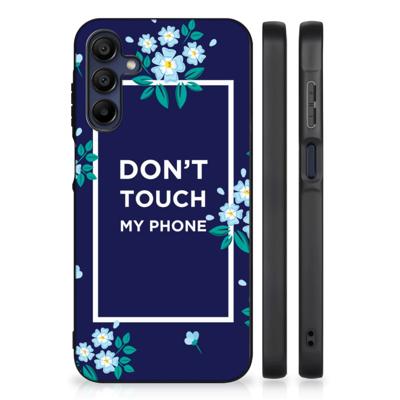 Samsung Galaxy A15 | Telefoon Hoesje | Flowers Blue DTMP