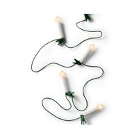 Lumineo kaarsen verlichting - 16 LED kaarsen - warm wit - 600 cm - Kerstverlichting kerstboom